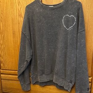 Oversized pink sweater